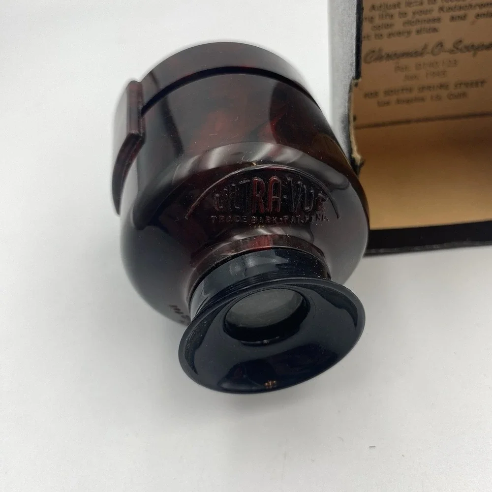 Ultra Vue Chromat-O-Scope Slide & Film viewer Vintage Bakelite