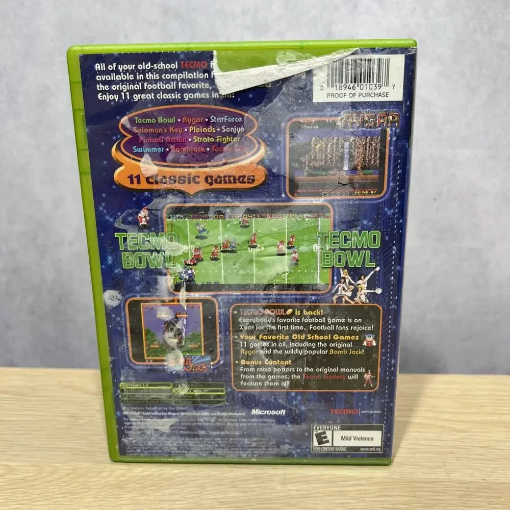 Tecmo Classic Arcade - Microsoft Xbox