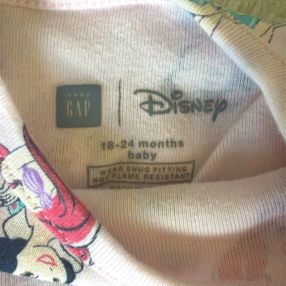 GAP x DISNEY | Toddler Princess  Snug Fit Sleep Set 👑👸