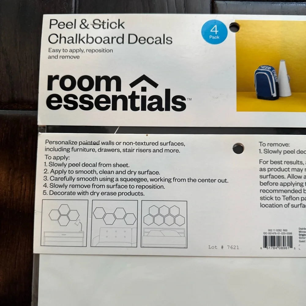 Room Essentials questions leave