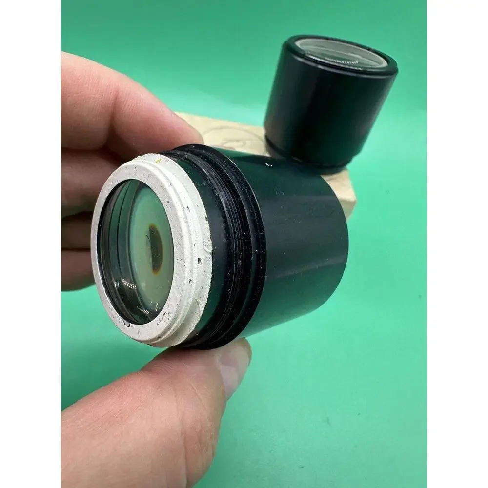 VINTAGE Lot Of Two(2) Lenses Optical PROFESSIONAL Microscope TELESCOPE LENS