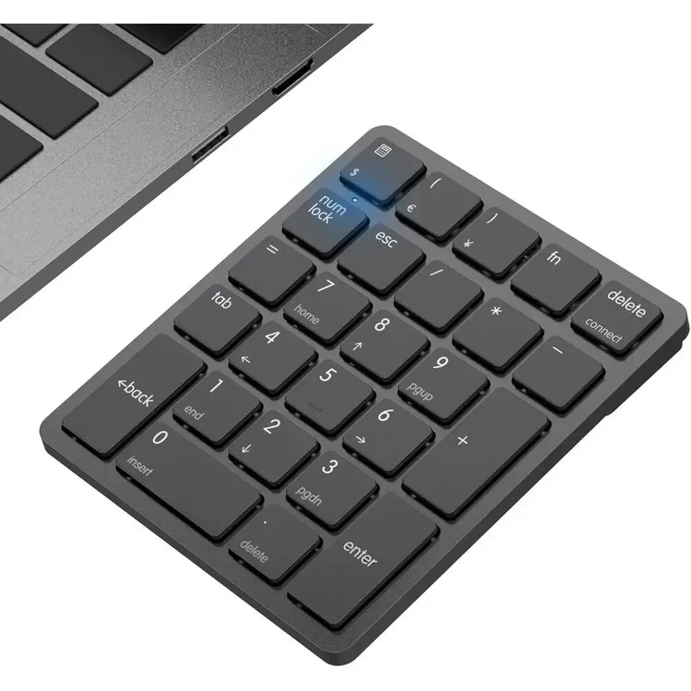 Havit Wireless Bluetooth Numeric Keypad 26 Keys Rechargeable for PC Laptop