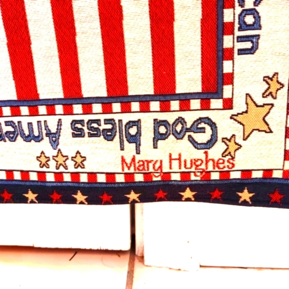 Proud to be an American Tapestry- Patriotic