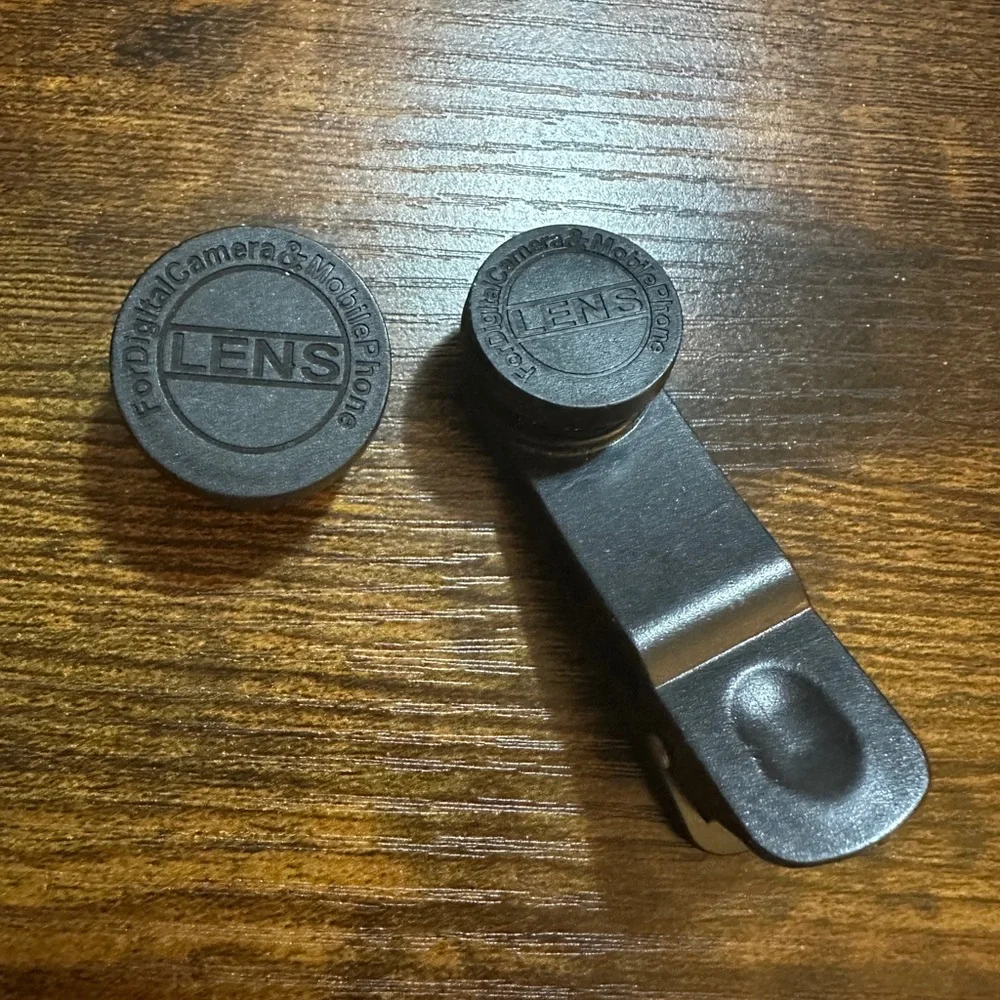 Black Clip-On Phone Camera Lens