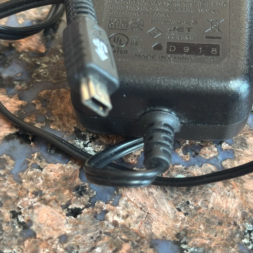 BlackBerry Cell Phone Power Adapter plug charger