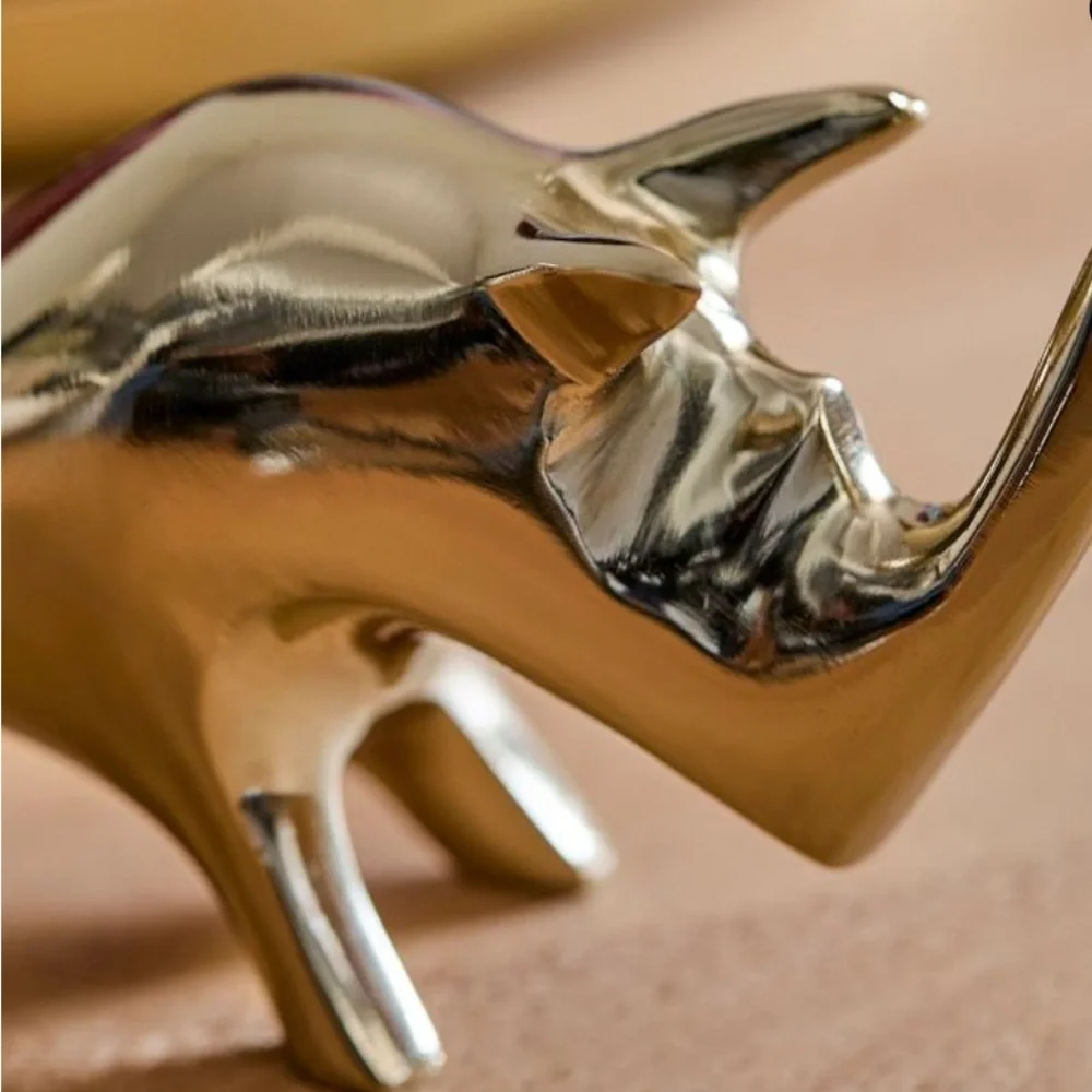 West elm Morgan Mod Metal Animal Object Pinguin