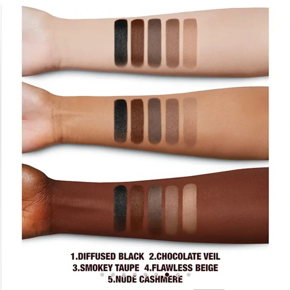 Charlotte Tilbury MATTE EYES TO MESMERIZE in DIFFUSED BLACK easy sexy smoky eyes