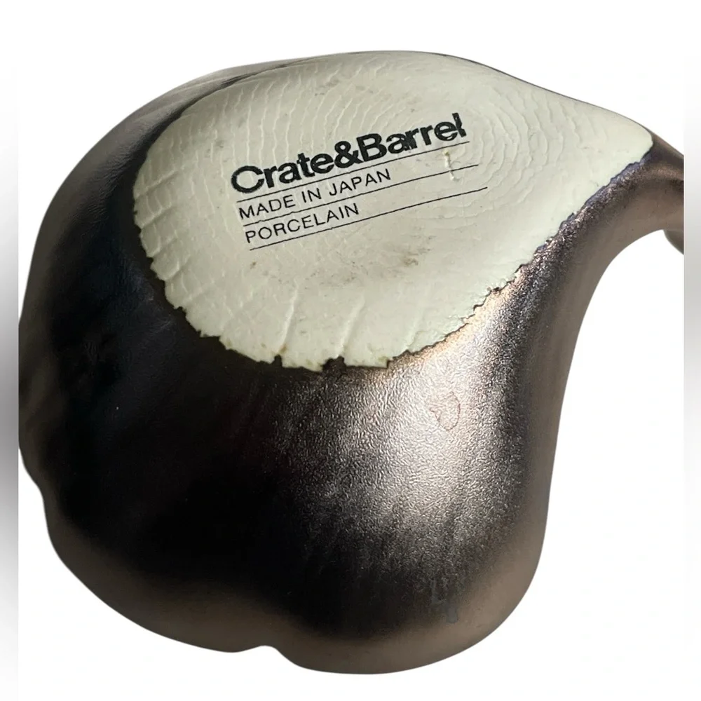 Crate&Barrel metallic preowned copper