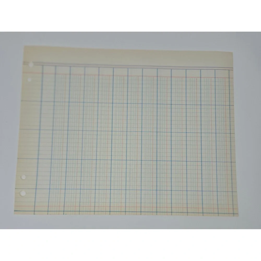 Accounting Ledger 50 Sheets Double Sided 24 Columns 9.25