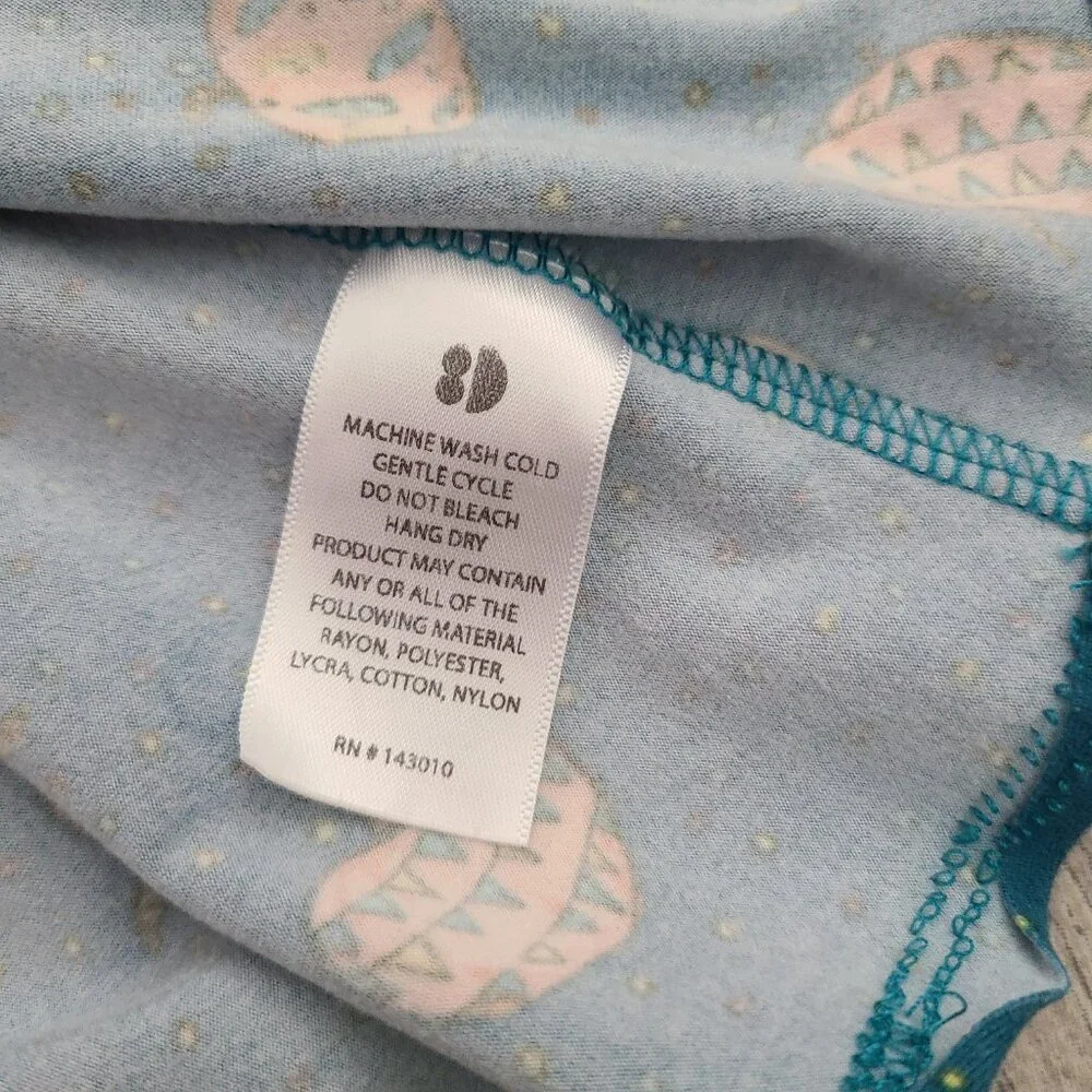 DotDot Smile toddler girls Teal Pumpkin Print Twirl Dress Size 2T
