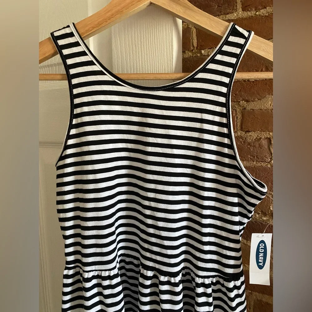 Old Navy Girls Striped Tank Dress - New With Tags