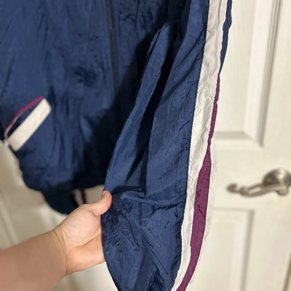 Vintage Perry Ellis Windbreaker Jacket Full Zip Lightweight
