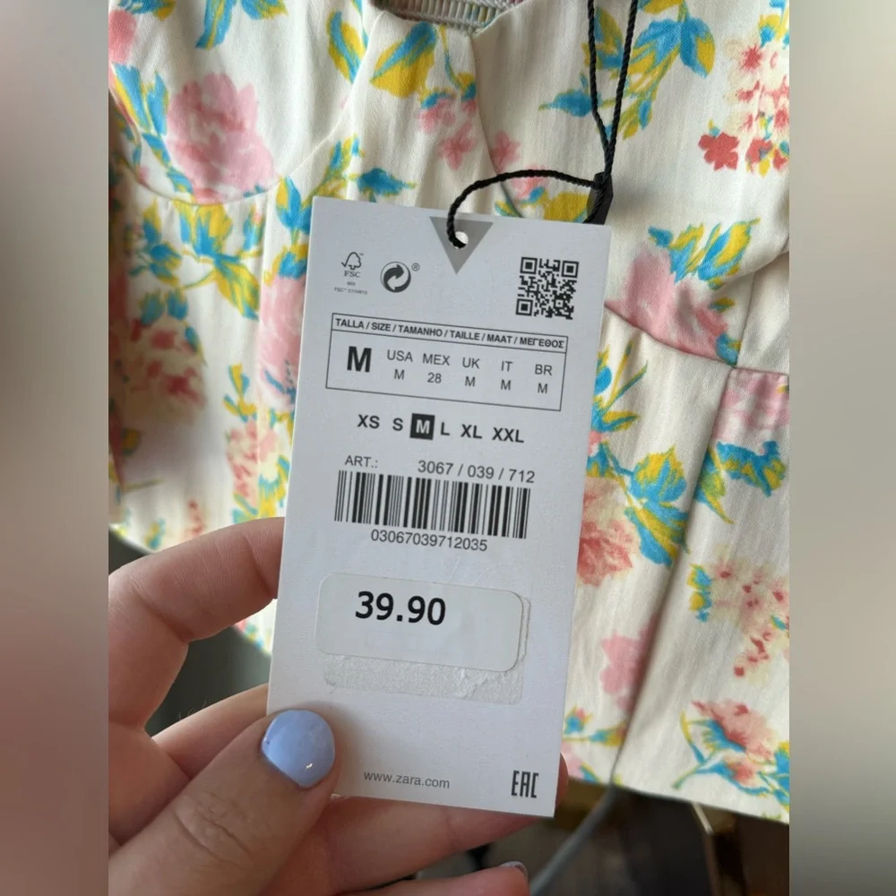 Zara chic floral