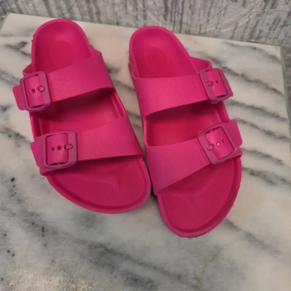 Birkenstock Eva Sandals Kids Fucsia Sz 34 US 2.5Y