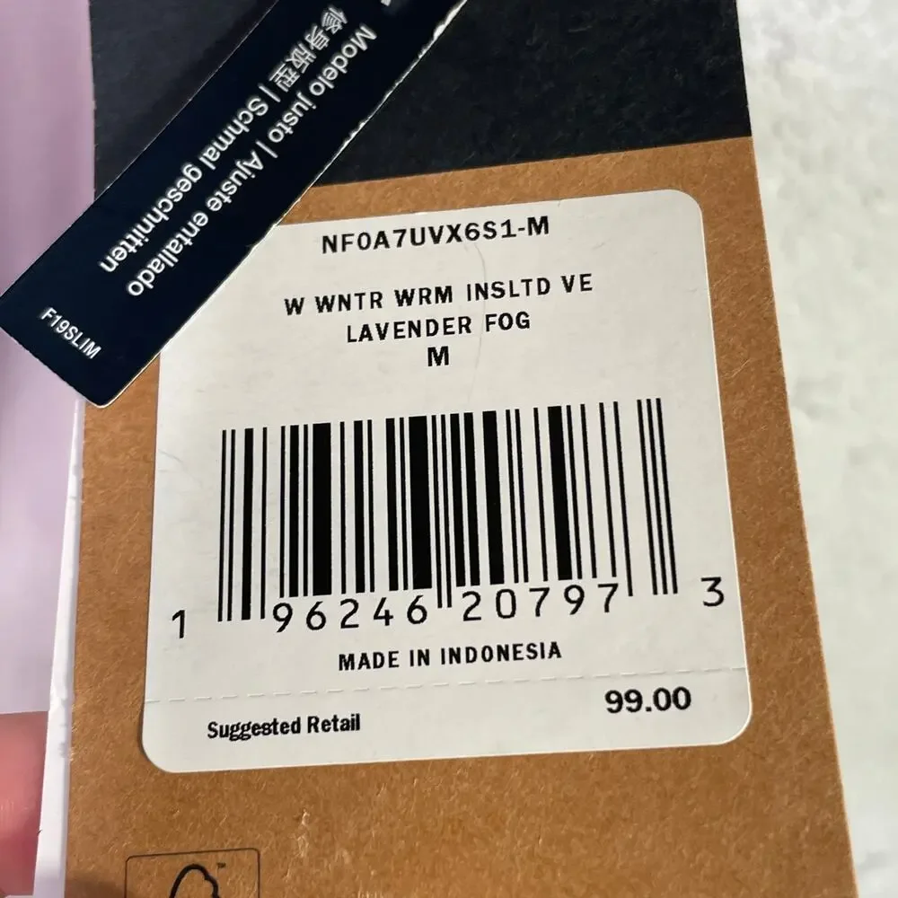 The North Face marks please vest