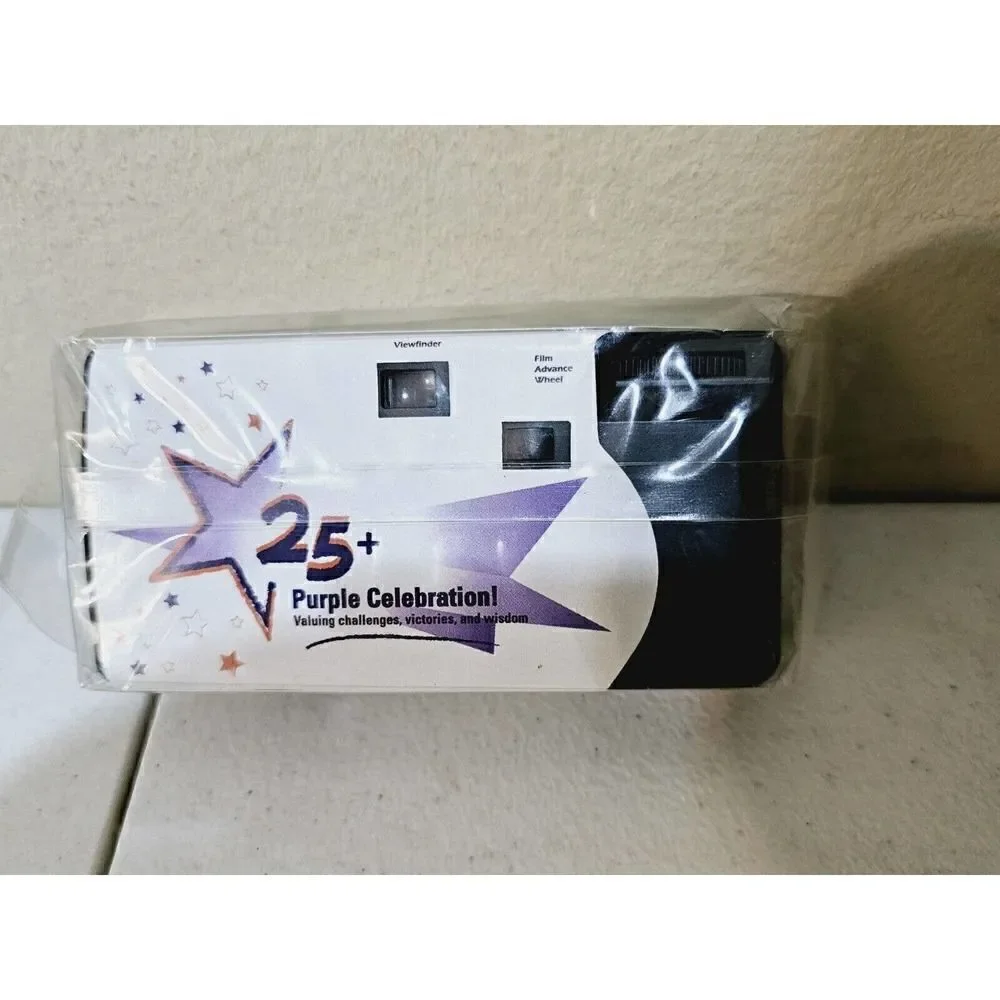 Single Use Custom Camera Collection Purple Celebration