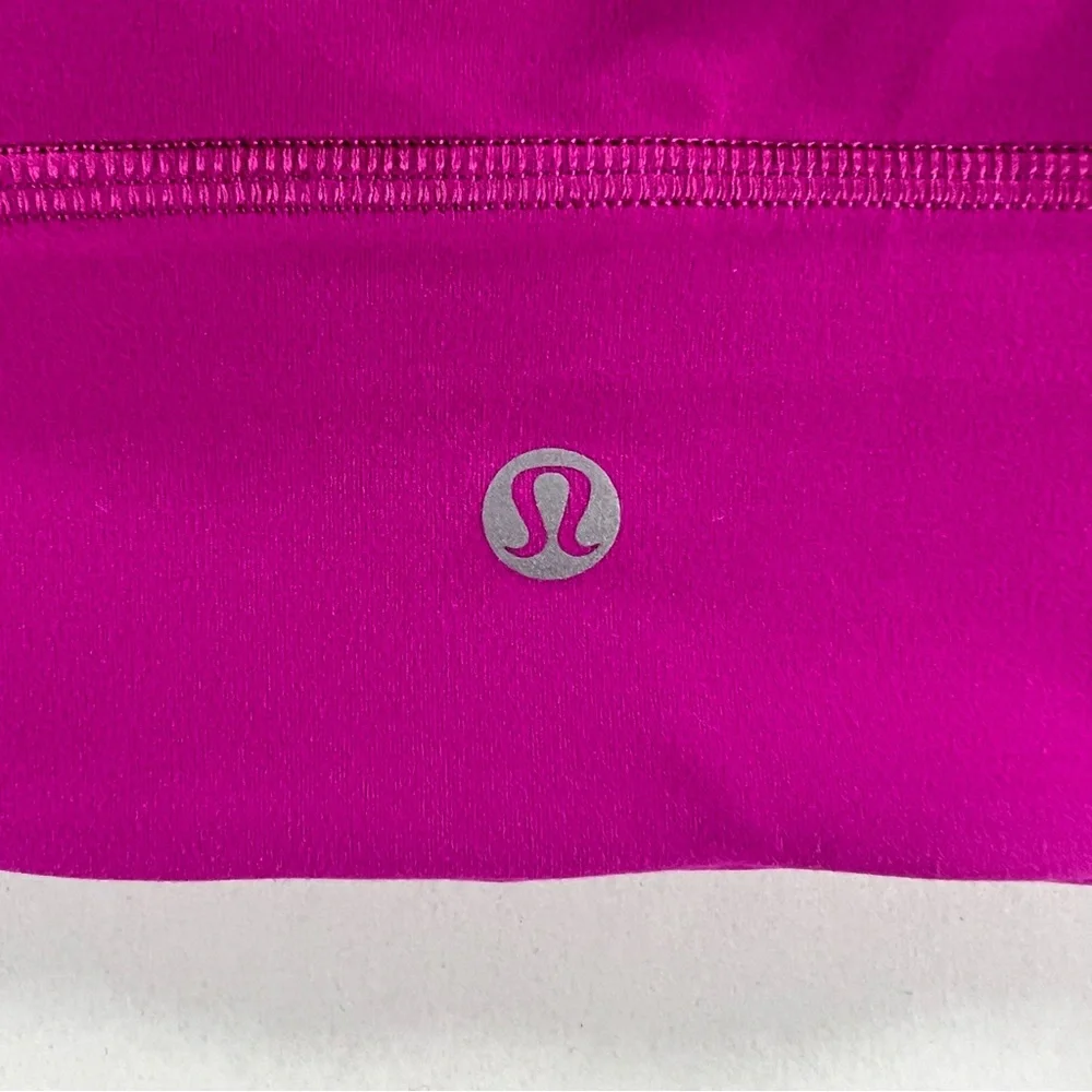 Lululemon Align Sweetheart Bra Light Support Ripened Raspberry Sports Bra Size 8