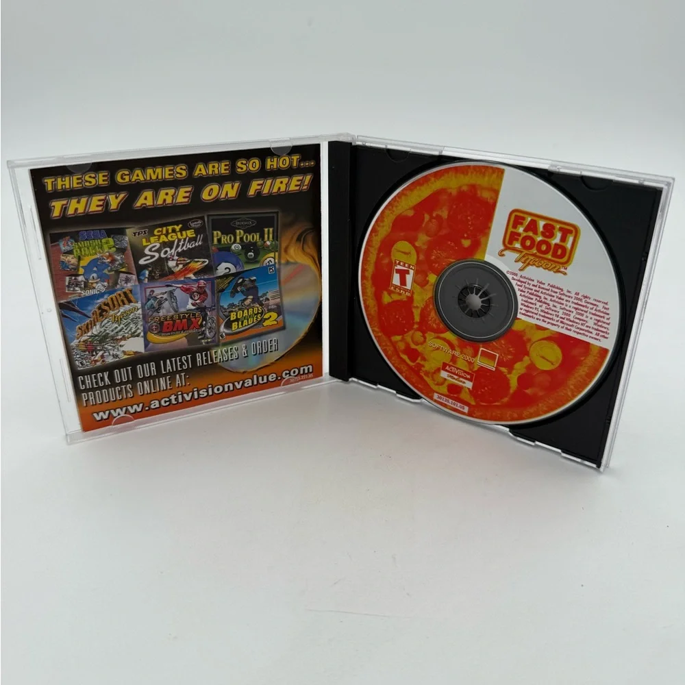 Fast Food Tycoon & Mall Tycoon PC set