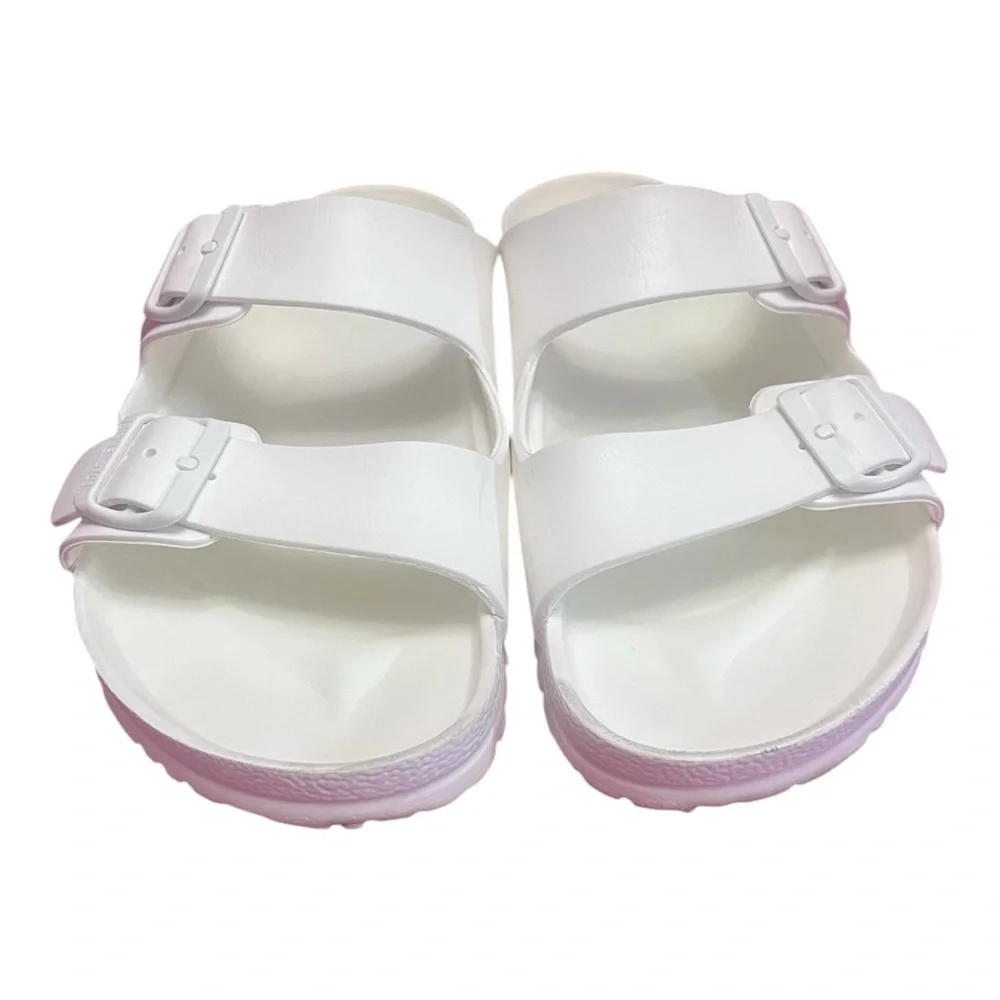 White EVA Birkenstocks