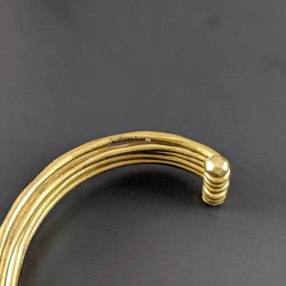 Gold Quinn Cuff Bracelet Stella and Dot