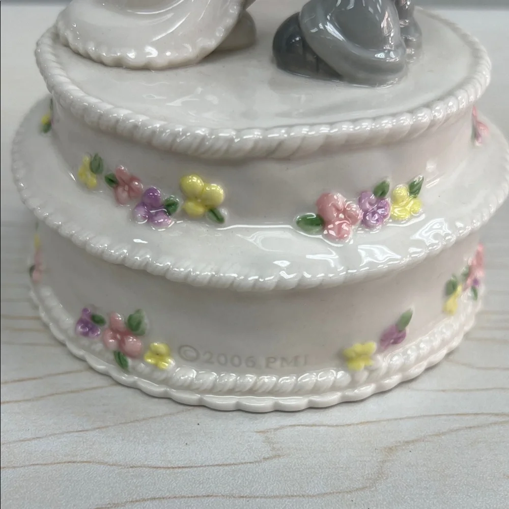 Precious Moments purple cake