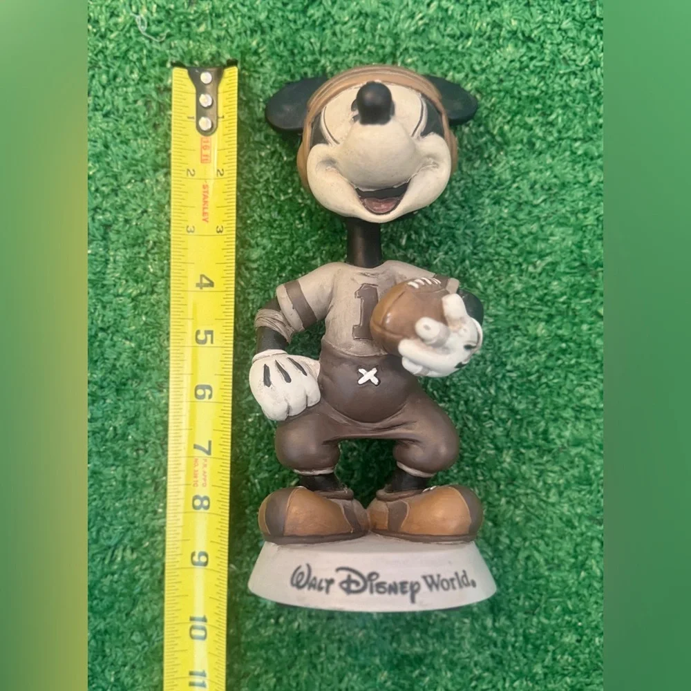Disney Mickey Mouse Football Cake Topper - Brown and Black
