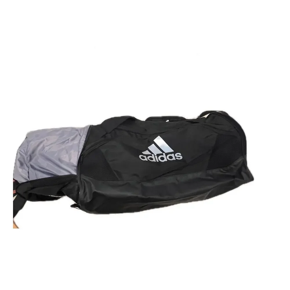 Adidas Defender Medium White Black Gym Bag