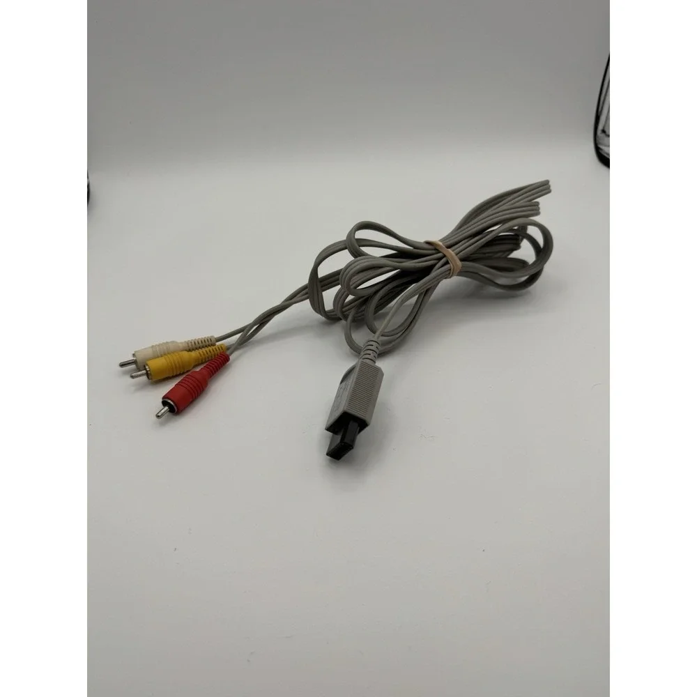 Nintendo Wii AV RCA Audio Video Composite Cable TV Connecting Cord OEM RVL-009