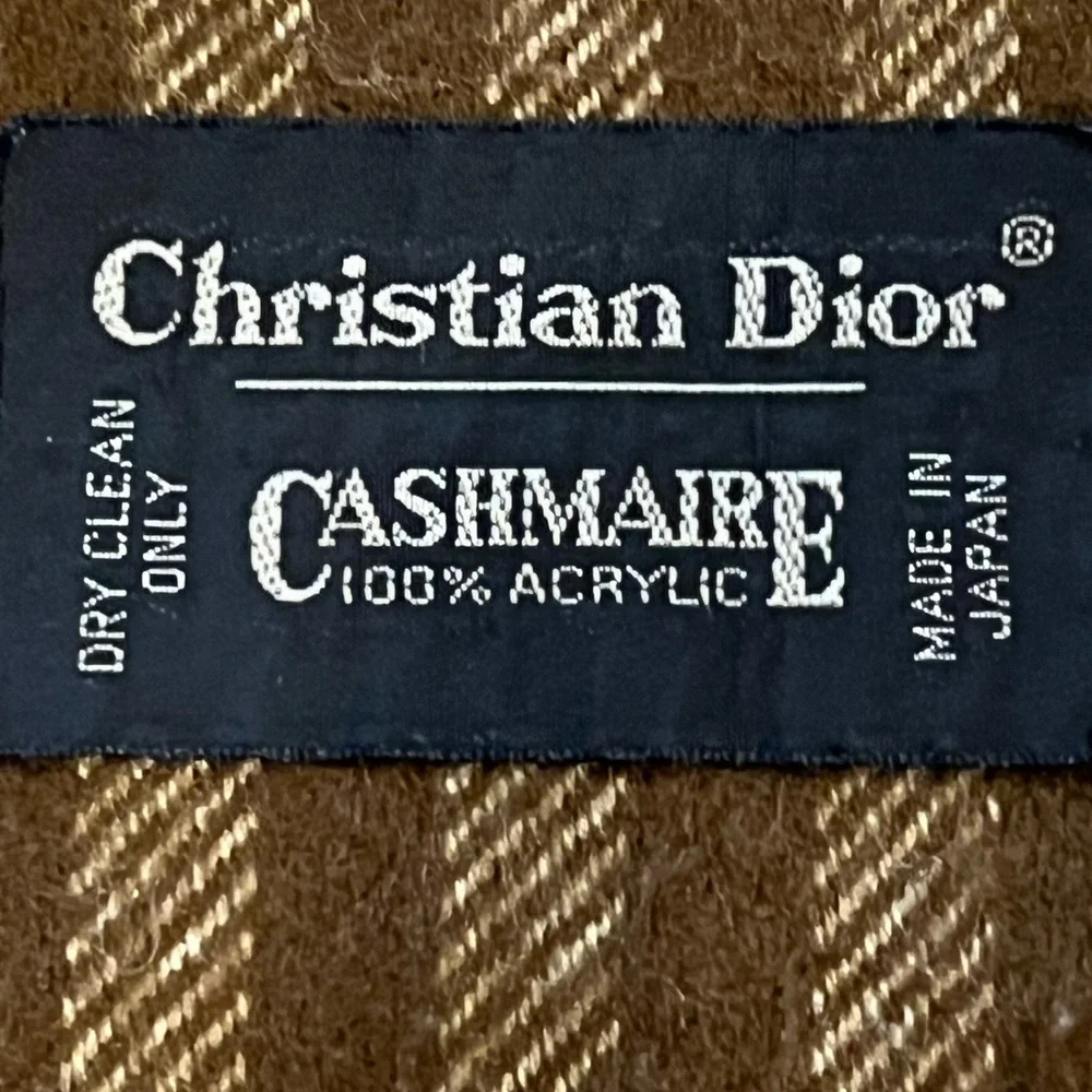 Dior scarf brown