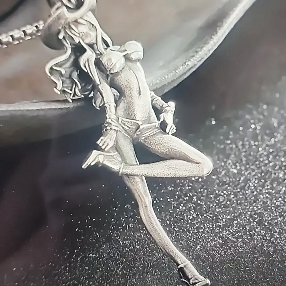 Anime Sexy 🌟 Cowgirl 🐎 Necklace