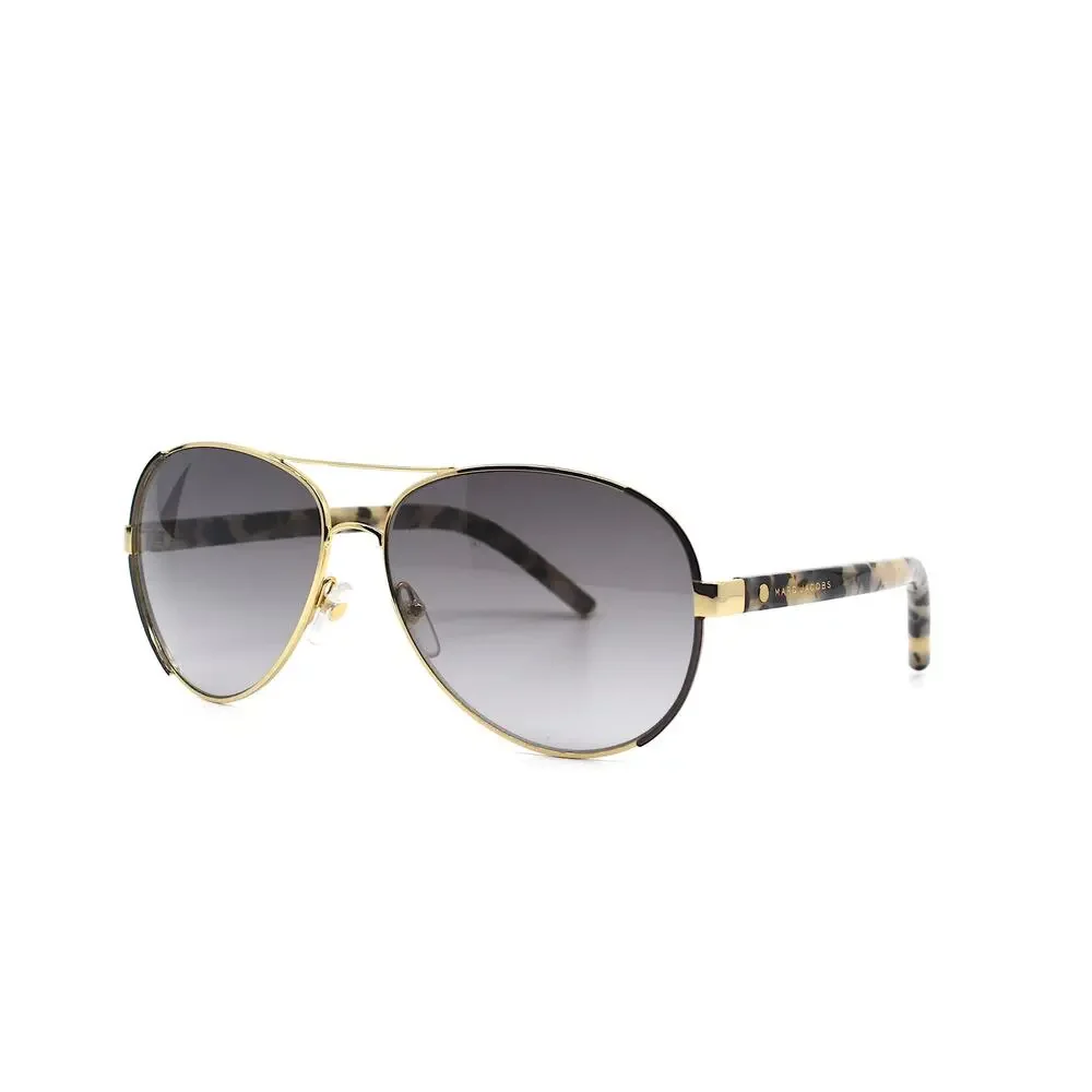MARC JACOBS 66/S UCEIC GOLD/BLACK GREY GRADIENT AVIATOR SUNGLASSES