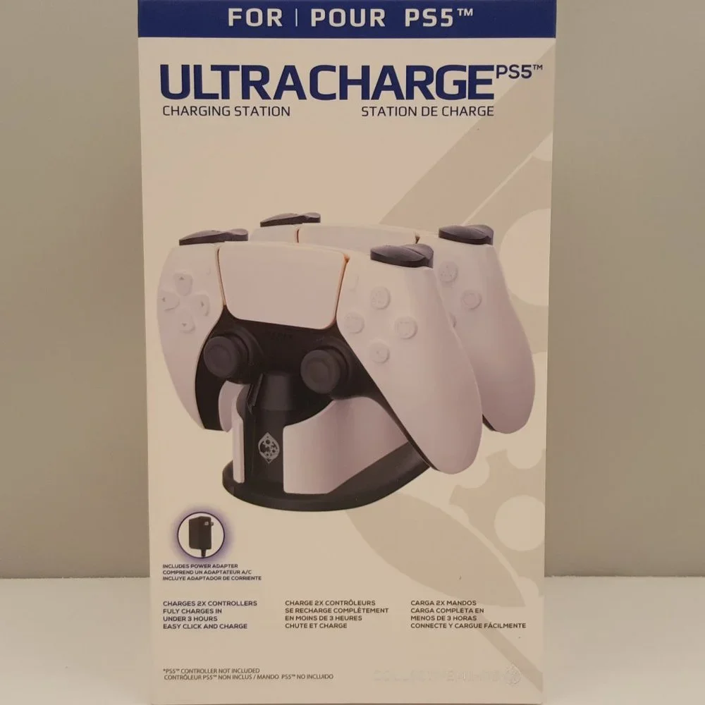 ULTRA CHARGE Charging Station for PS5 Controllers by Collective Minds