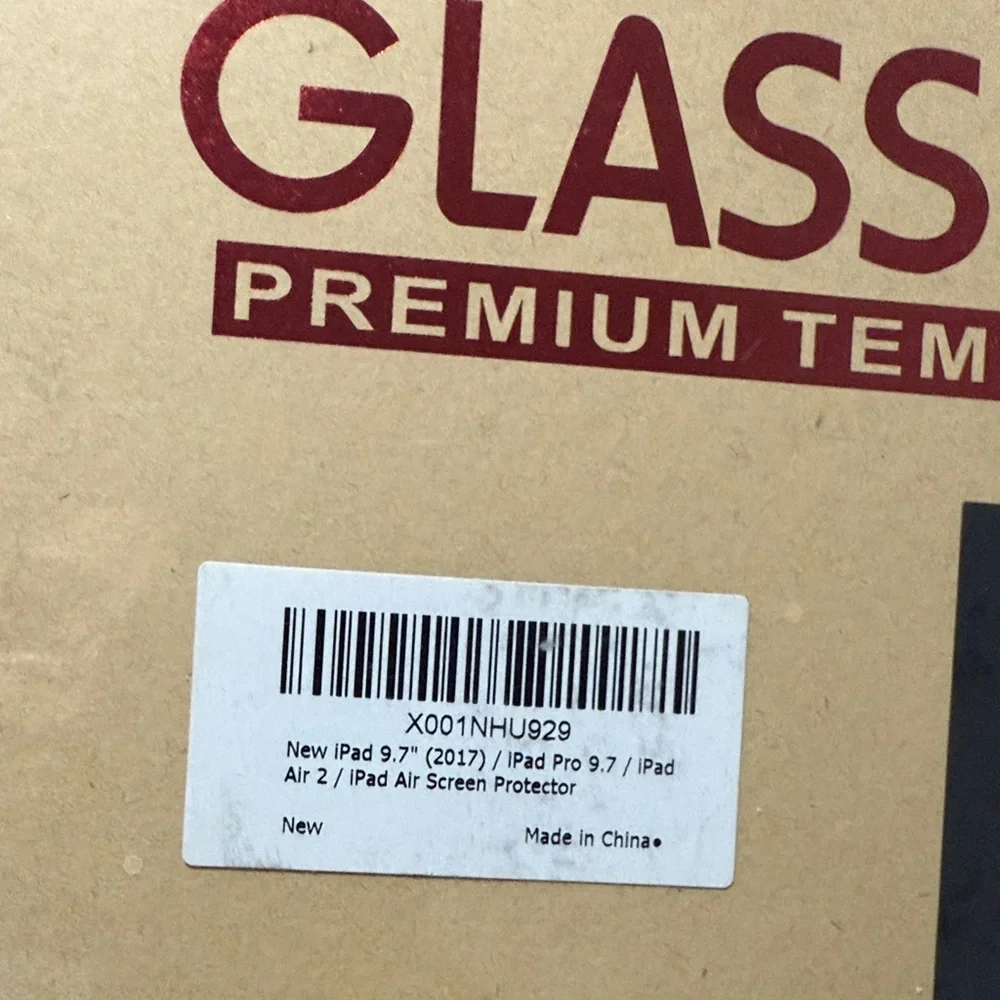 SPARIN Premium Tempered Glass Screen Protector iPad 9.7” / iPad Pro 9.7”
