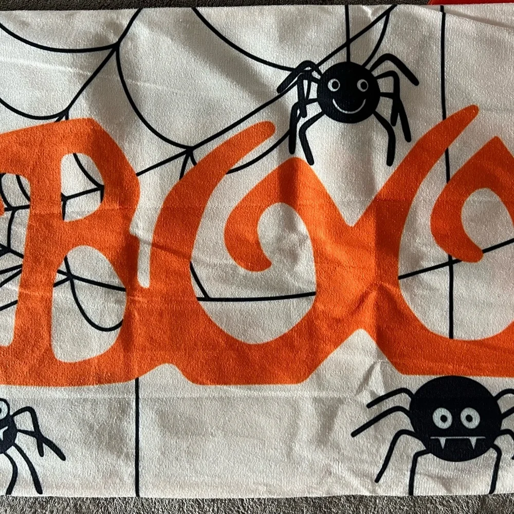 Halloween Spider Web Orange and Black pillow cases