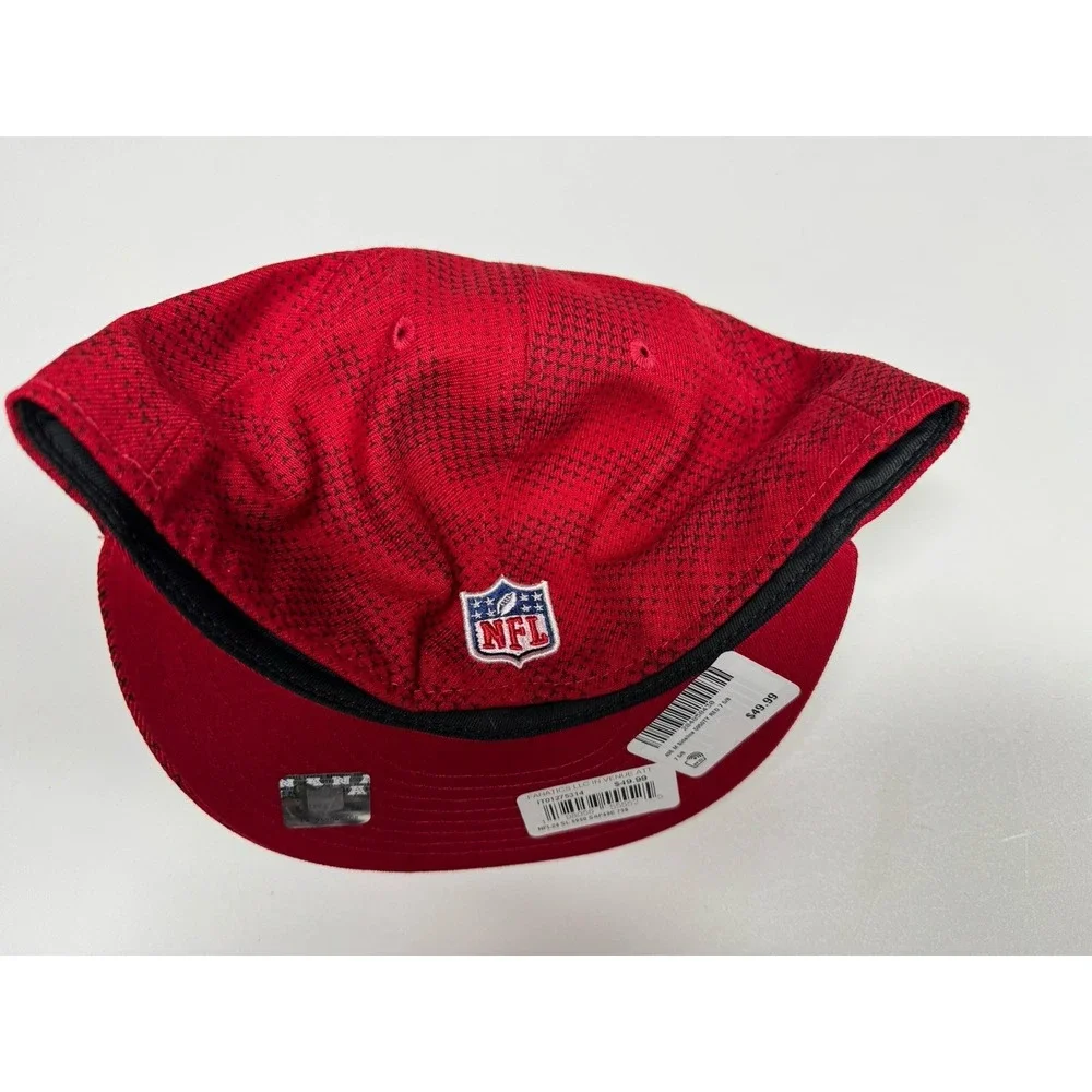 New Era 59FIFTY San Francisco 49ers 2024 Sideline Red Jersey Fitted 7 5/8 Hat
