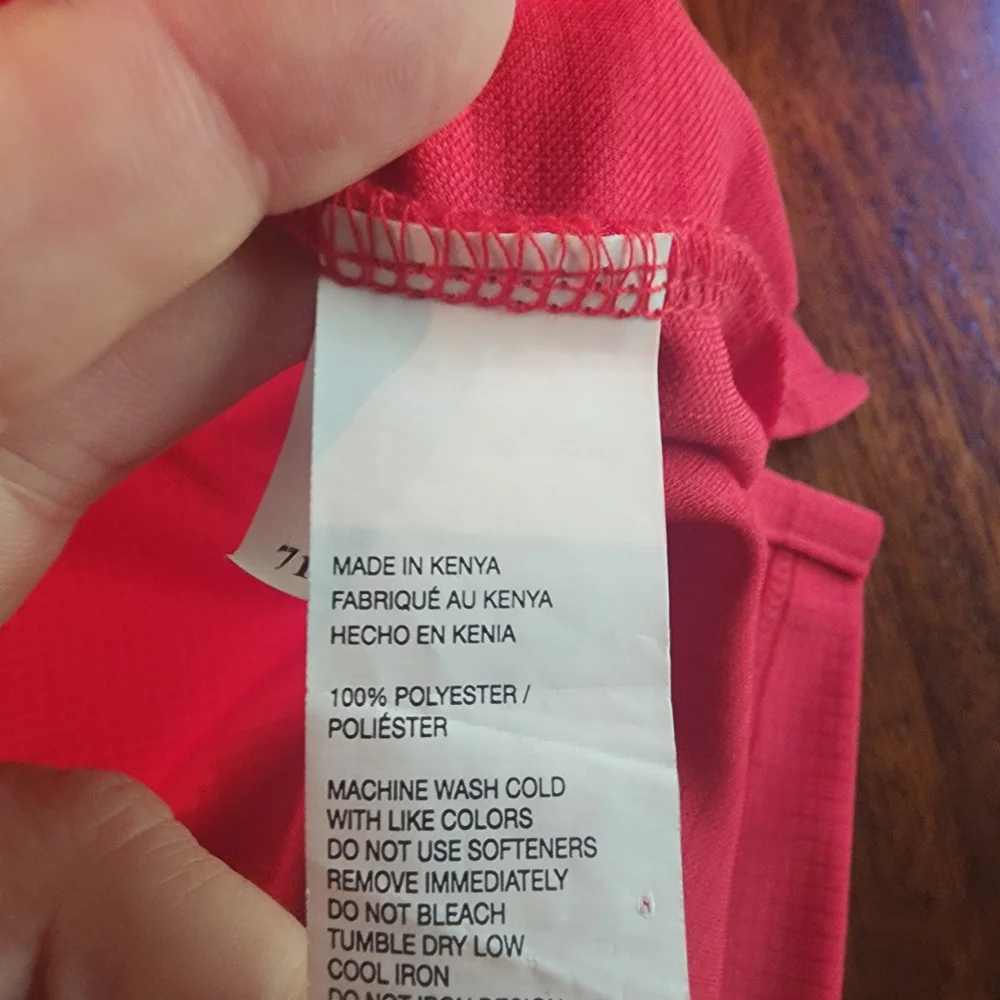 Izod Golf XXL Red Polo Shirt EUC