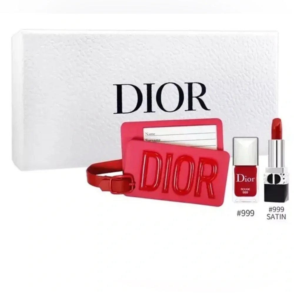 Dior set red