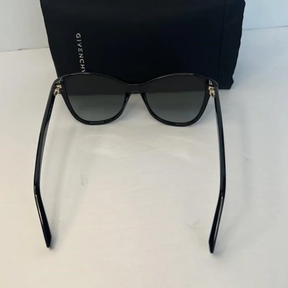New Authentic GIVENCHY Black /Grey /Gold Acetate Frame Sunglasses -GV7198S