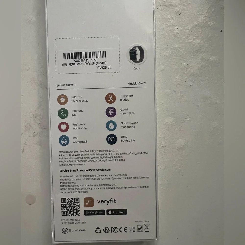 NIB sealed/unopened AEAC SMART WATCH
