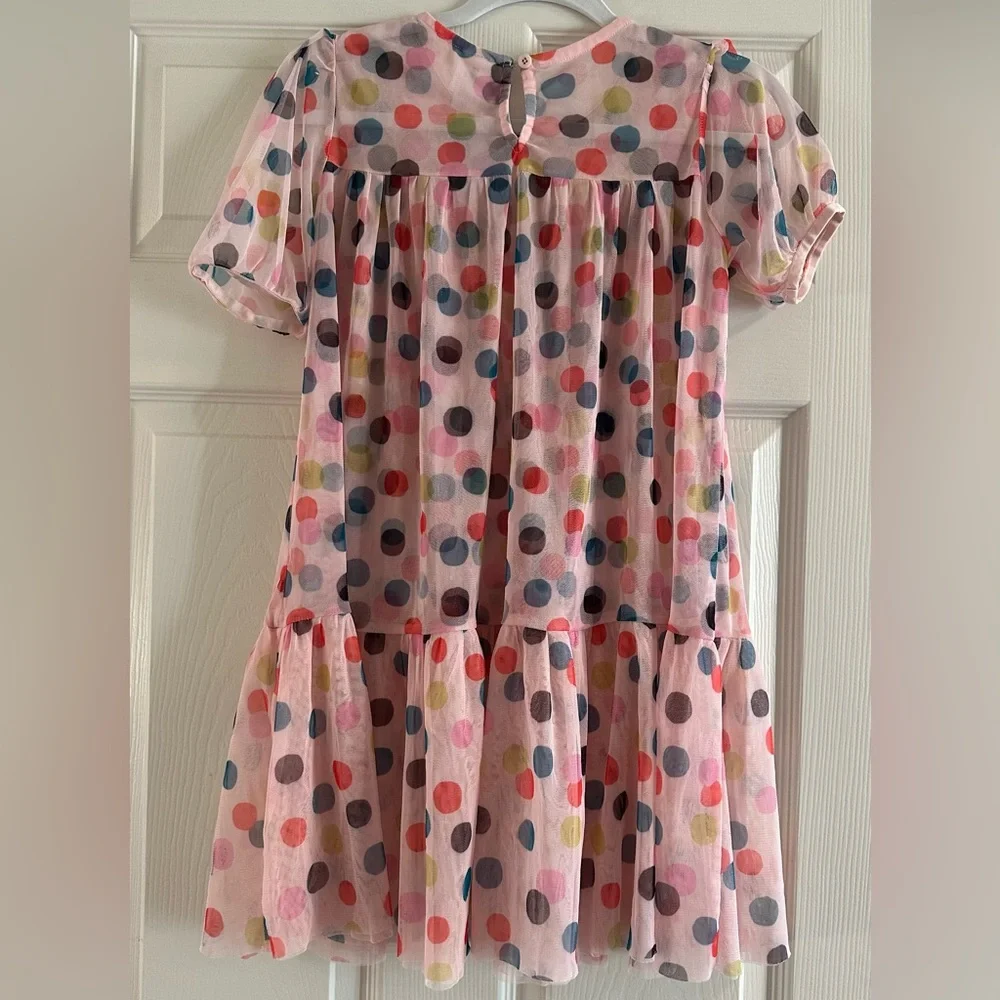 Hanna Andersson Pink Dress with Colorful Dots