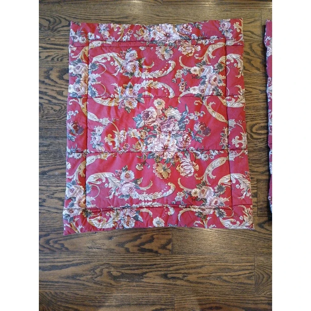 Ralph Lauren Marsailles Floral Pillow Shams Two No Tags