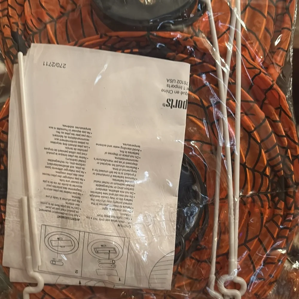 Pier 1 Orange Spider Web Party Lanterns 2 sets of 2