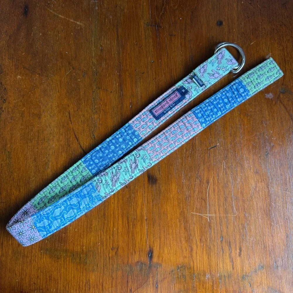 Vineyard Vines Kids Belt - Patchwork Print - Perfect for EASTER!