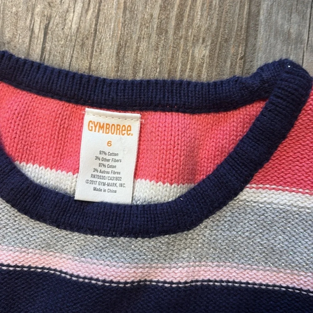 Gymboree pink navy