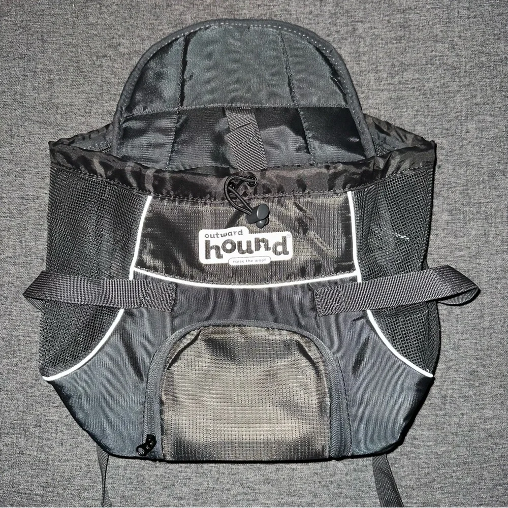 Outward Hound Gray dog carrier bag