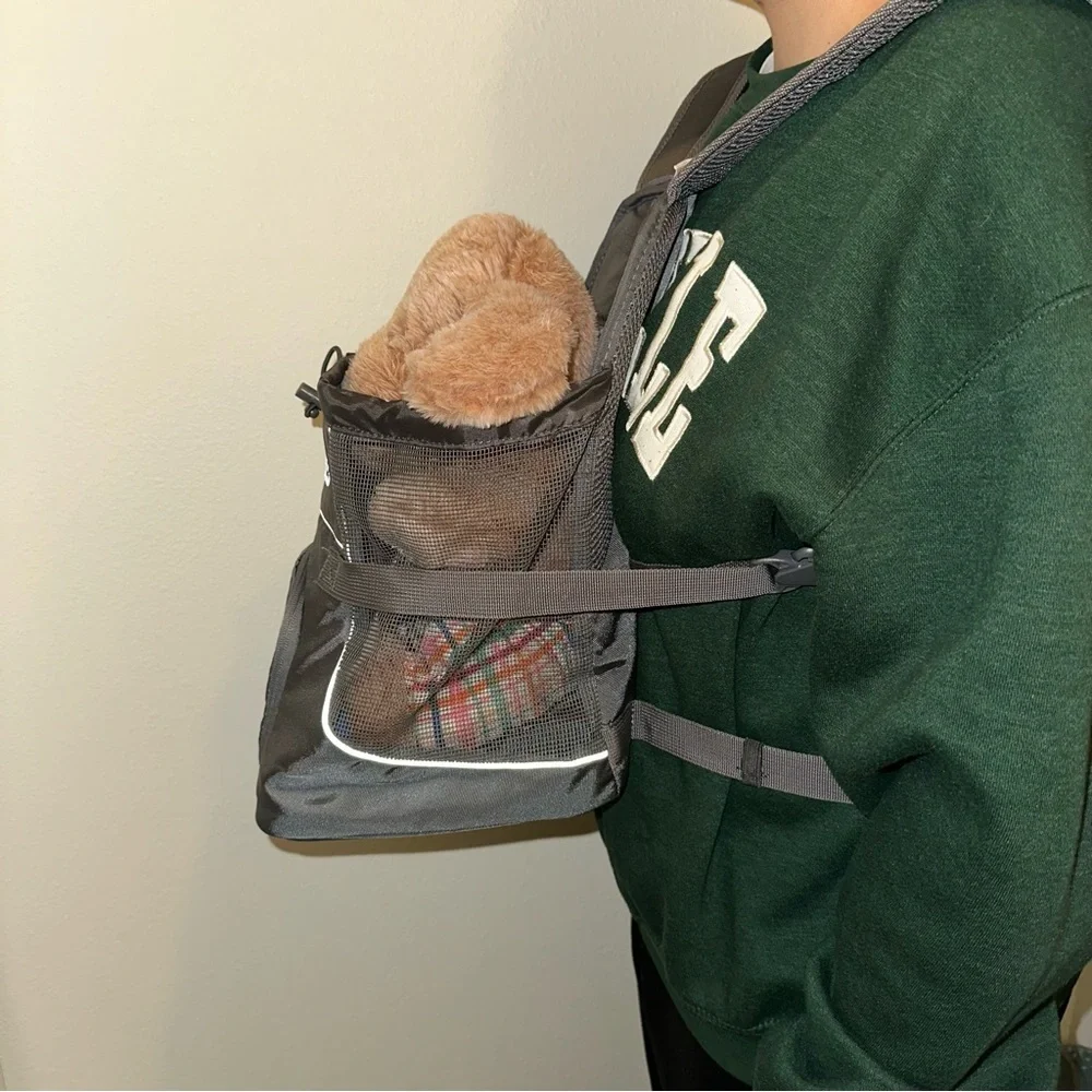 Outward Hound Gray dog carrier bag