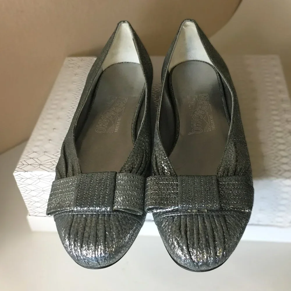 SALVATORE FERRAGAMO Metallic 