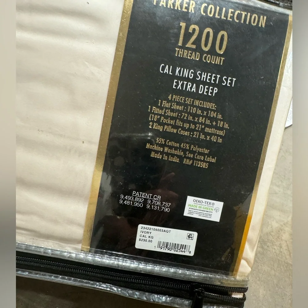 PARKER COLLECTION🤩 1200 thread count ,sateen weave ,extra deep ,sheet set!🤩
