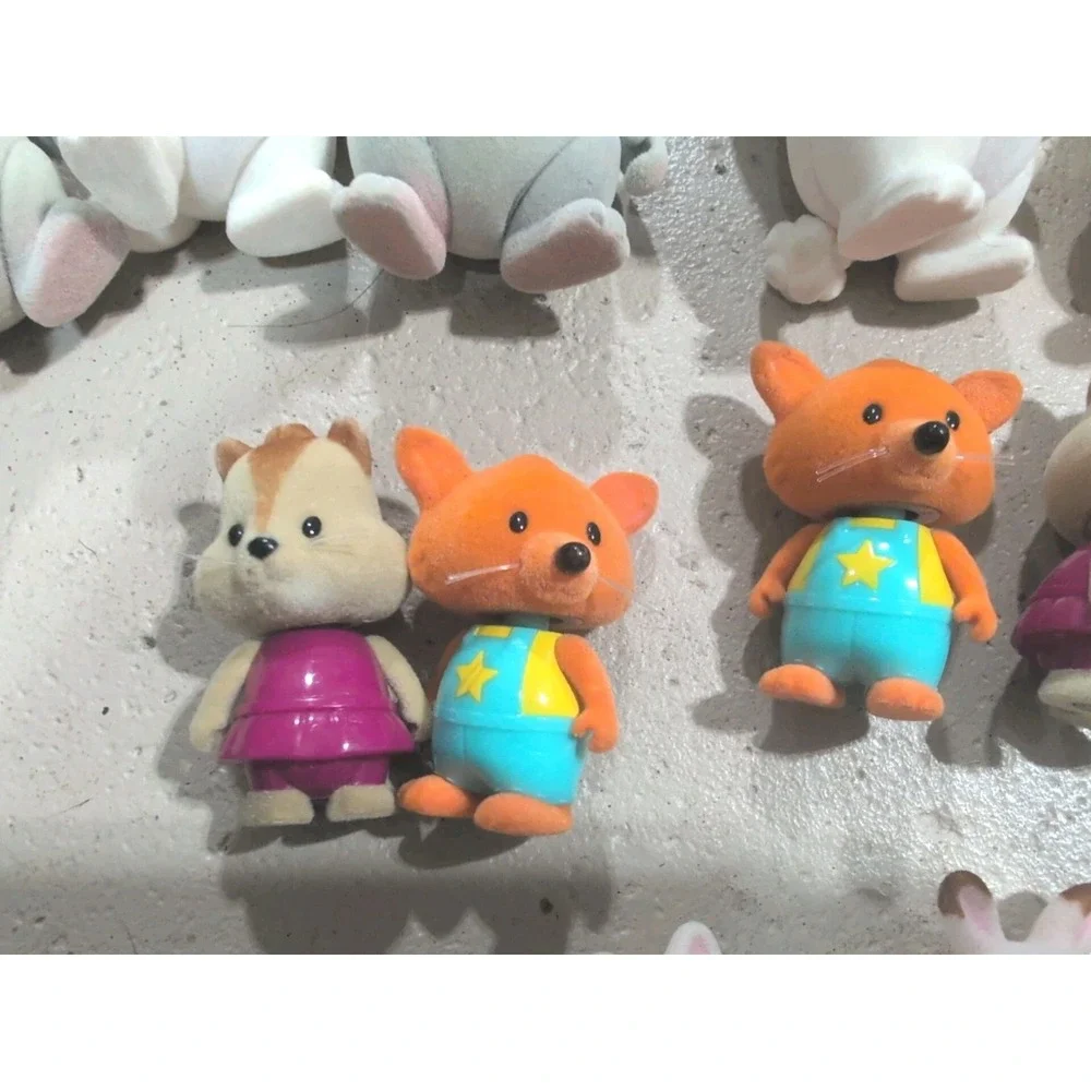 15 WoodZeez Calico Critters Forest Families Doll Lot Rabbit Mouse Hedgehog Bear