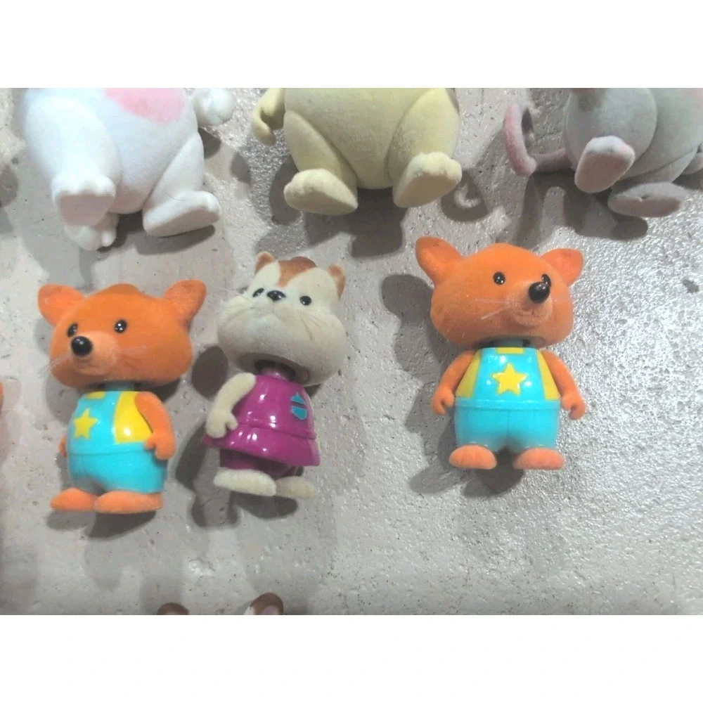 15 WoodZeez Calico Critters Forest Families Doll Lot Rabbit Mouse Hedgehog Bear